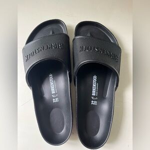 Birkenstocks slides- Barbados essentials - NEW NEVER WORN size 39- Black